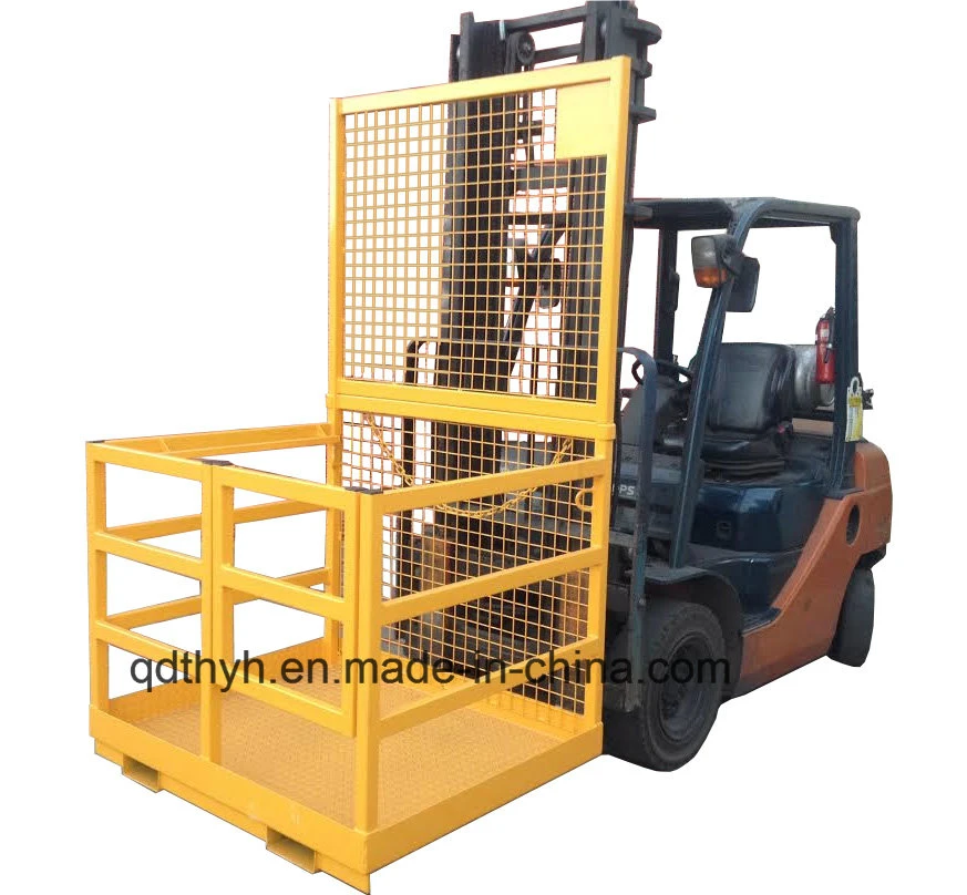 Easy Install China Brand Safety Forklift Safety Cage/Working Platform