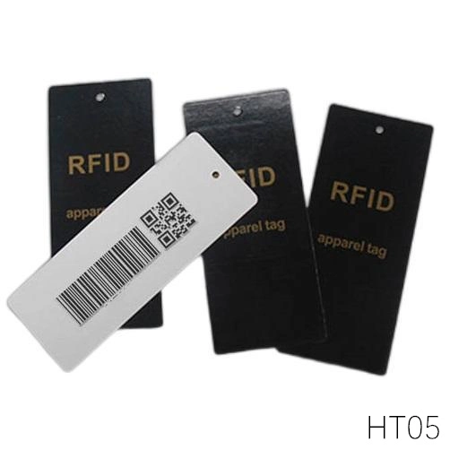 Sku Printing UHF RFID Garment Clothing Apparel Hang Tag to Enable Inventory Visibility