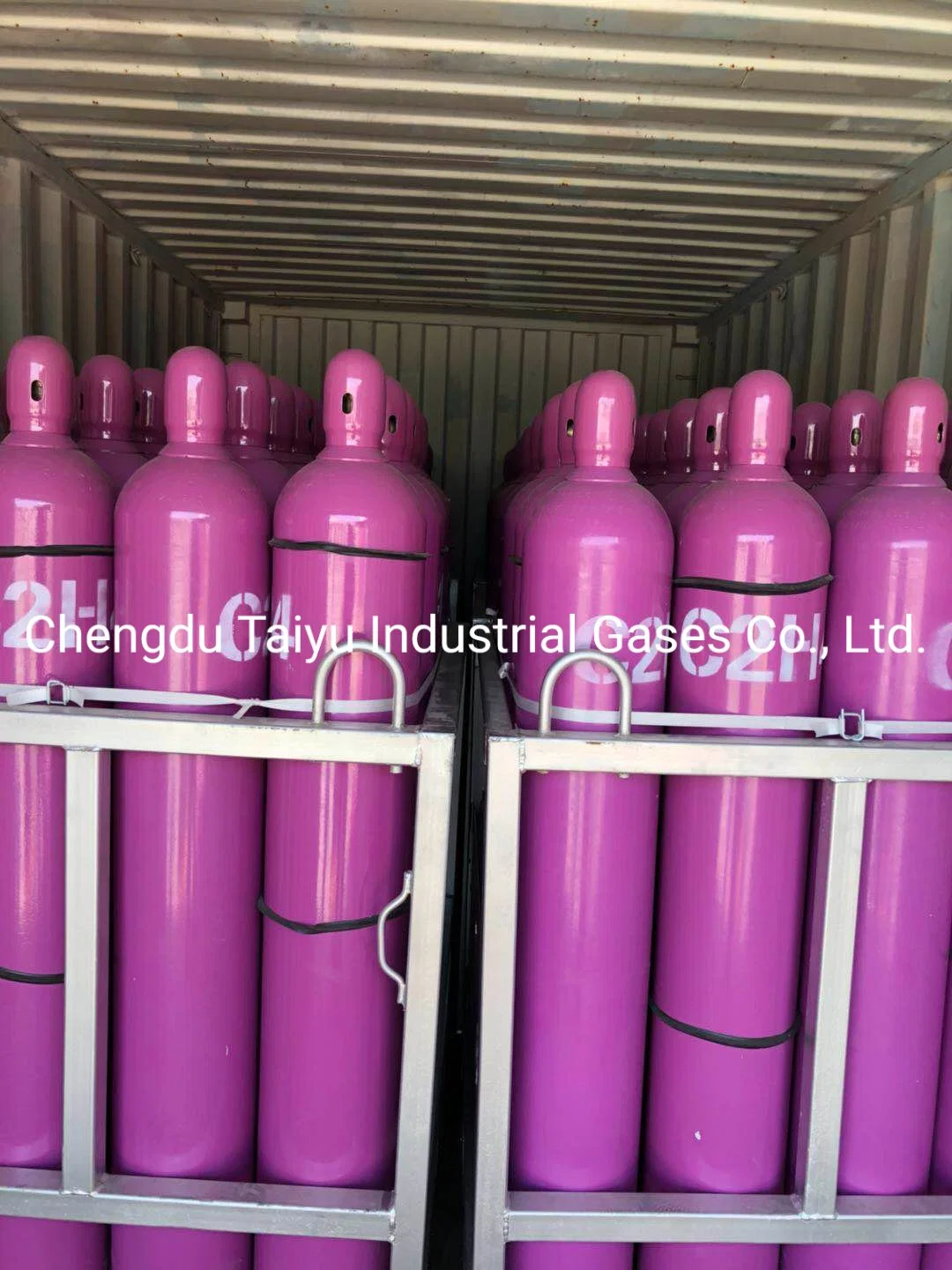 High Purity Industrial Use 99.95% Purity Ripening Ethylene Gas C2h4 with Factory Price