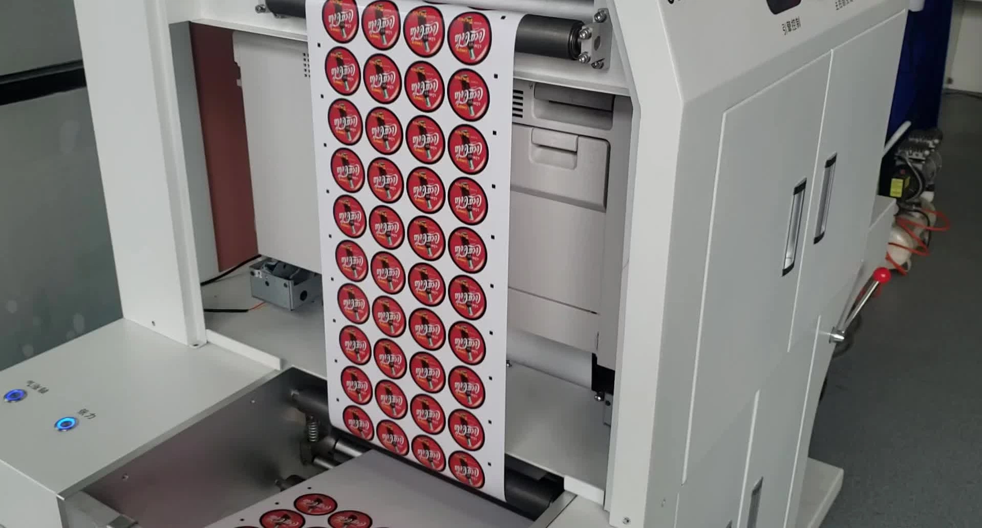 Automatic Laser Digital Label Printing Machine for Paper and Film