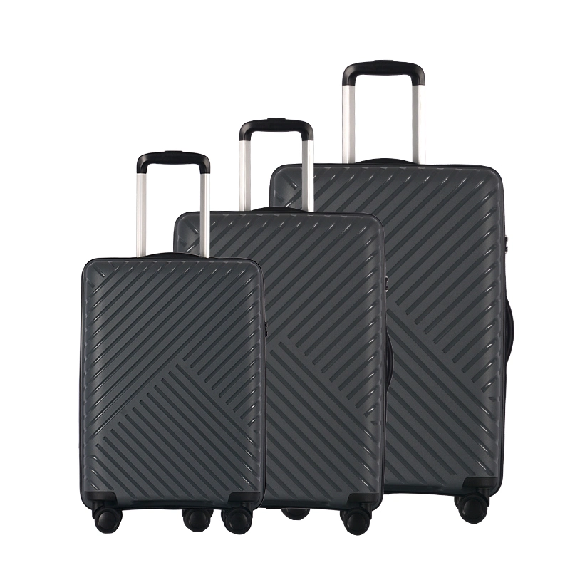 Light PP Trolley Case Rolling Travelling 3 Pieces Luggage Sets