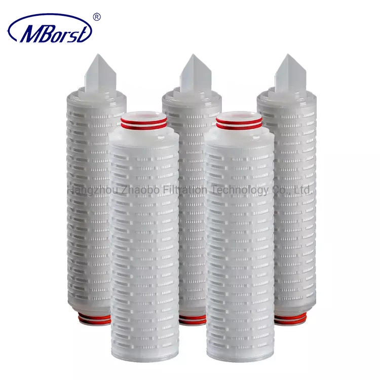 RoHS Certificated 1/10 Micron PP Ultra-High Dirt Holding Capacity Filter Cartridge for Fermentation Liquid Purification PU Paint Water Filters Soe DOE 10/20"