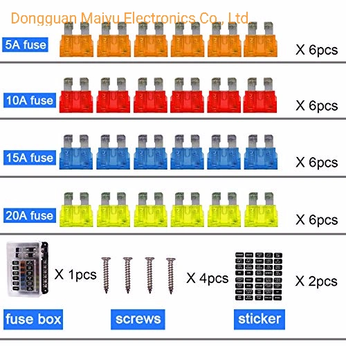 La Caja de Fusibles Fusibles tornillo titular de la hoja bloque Bus Indicador LED