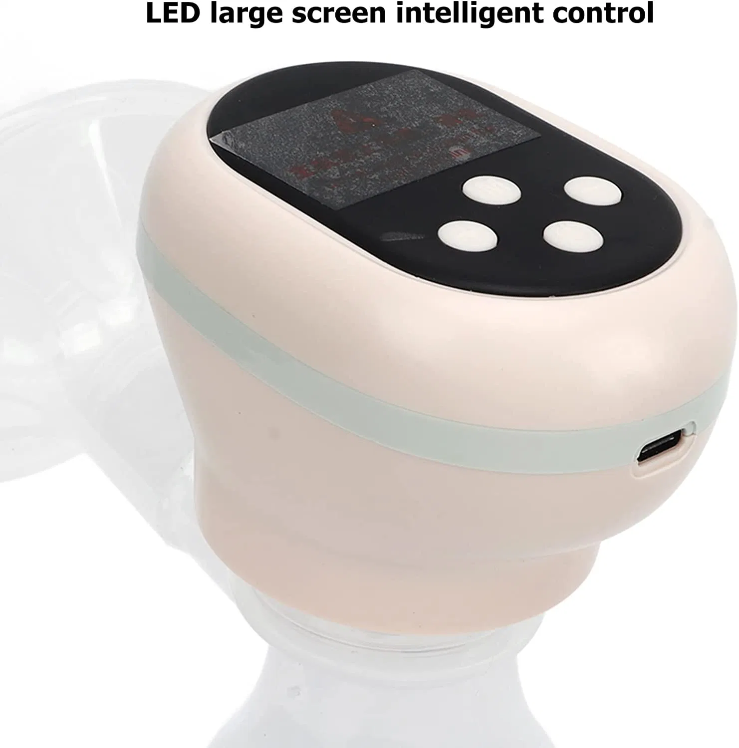 Electric Breast Pump with Soft and Comfortable Massage Cushion