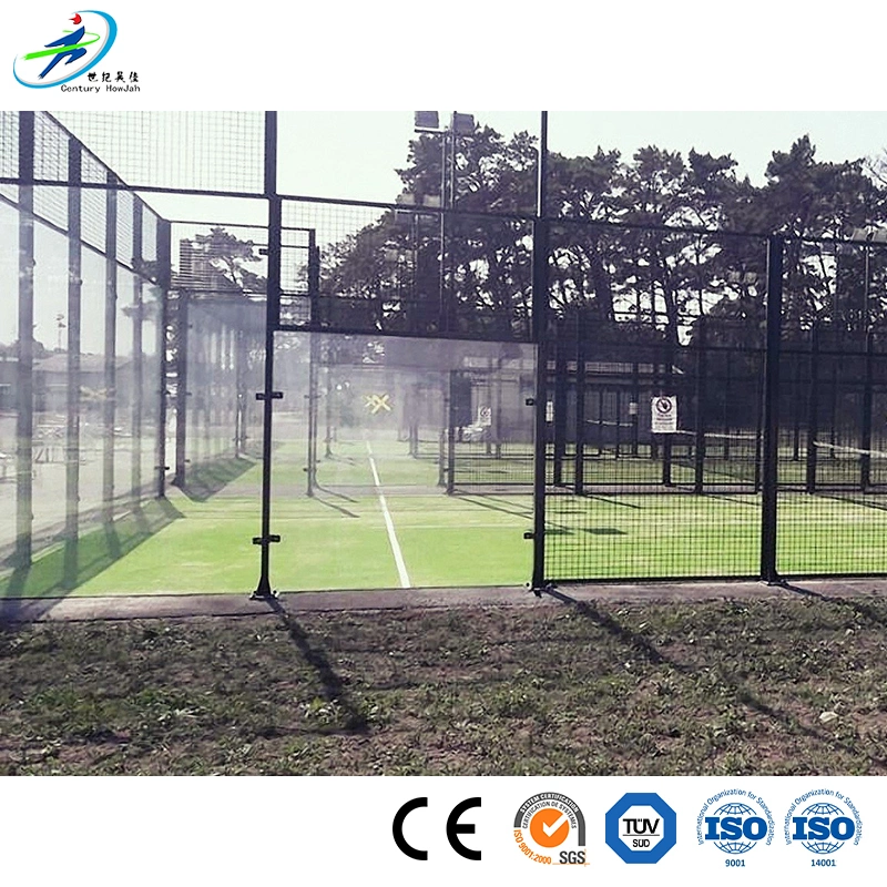 Century Star tennis court Paddle fournisseur professionnel de tennis de terrain Équipement de terrain avec cage de clôture en acier