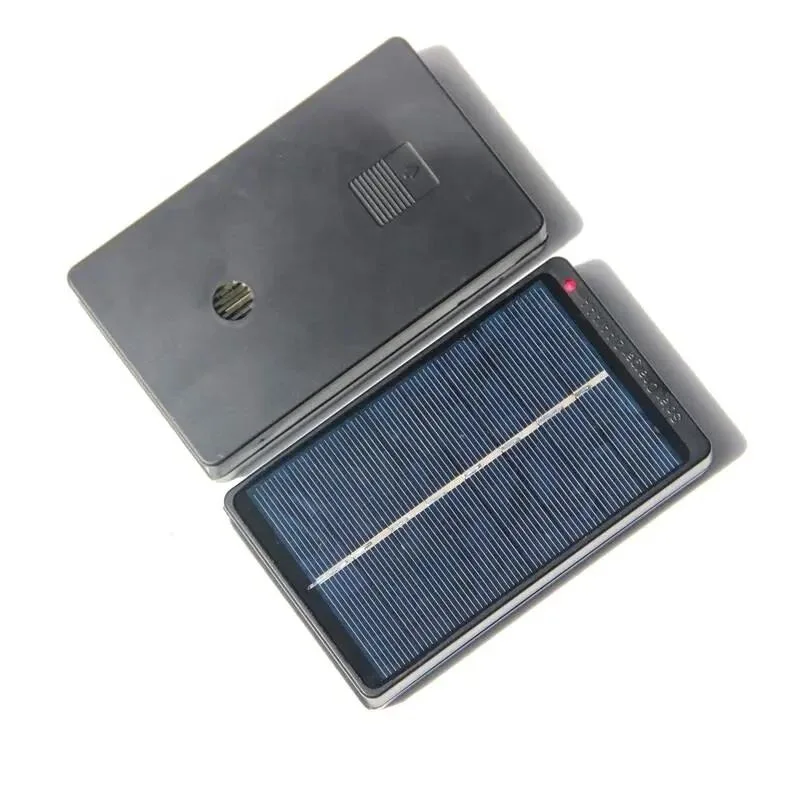 Creative Solar Charger for AA&AAA Rechargeable Batteries Solar Power Battery Charger Base/Case 1W 4V Panel Solar Kit