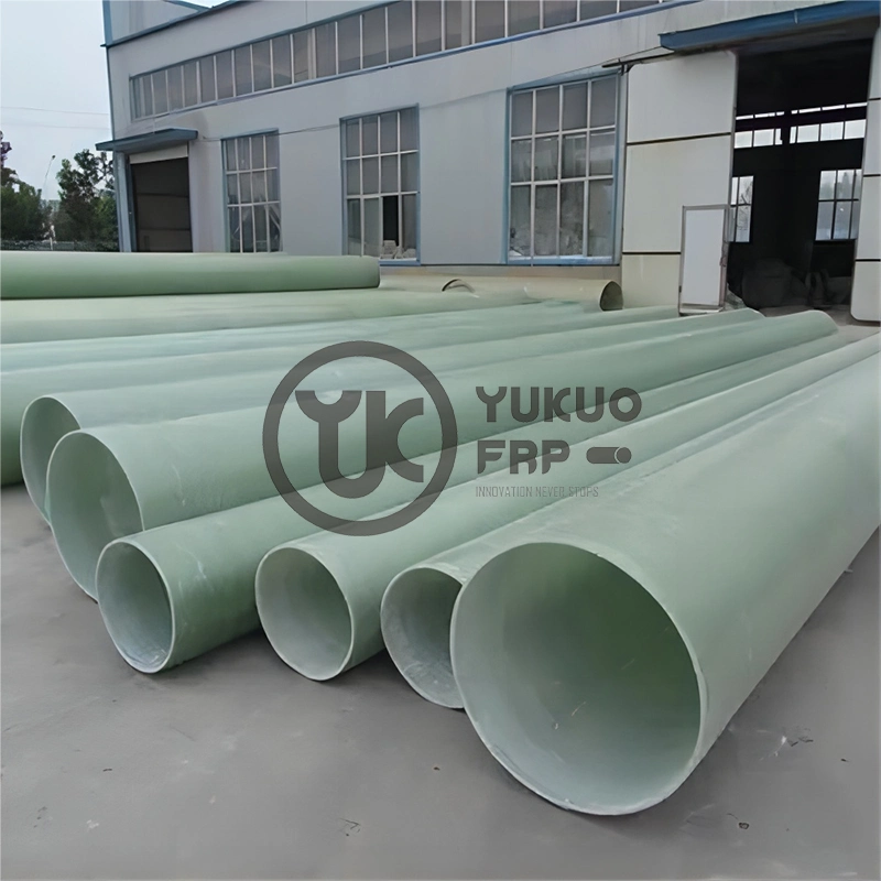 Low Price FRP/GRP/Fiberglass Reinforced Plastic Pipe