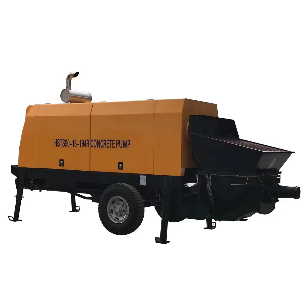 Hbt40/60/80/100/105/110 Diesel Trailer Concrete Pump