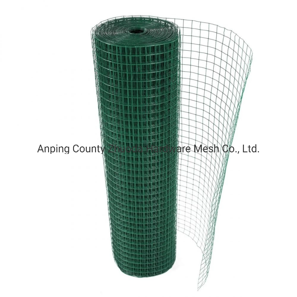 Amazon Low Price PVC Coated Galvanized Welded Wire Mesh Netting Roll