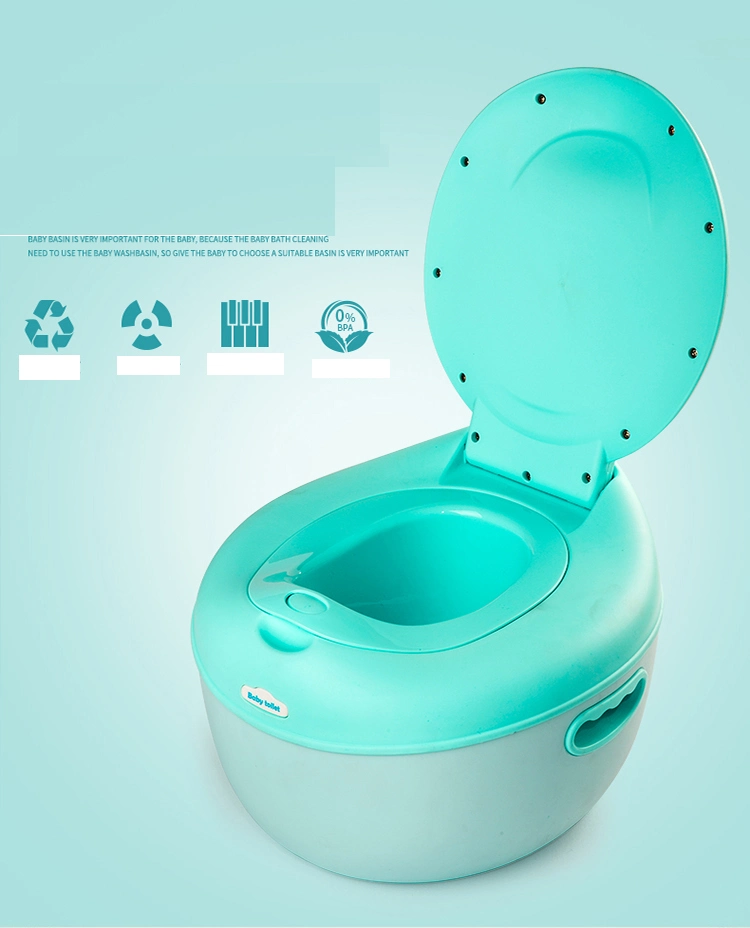 Big Size Plastic PP Baby Potty Round