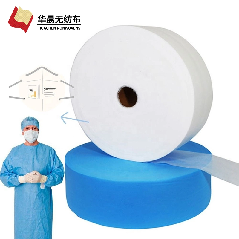 Ropa para médicos rollo mono microporoso de embalaje PP Nonwoven Fabric