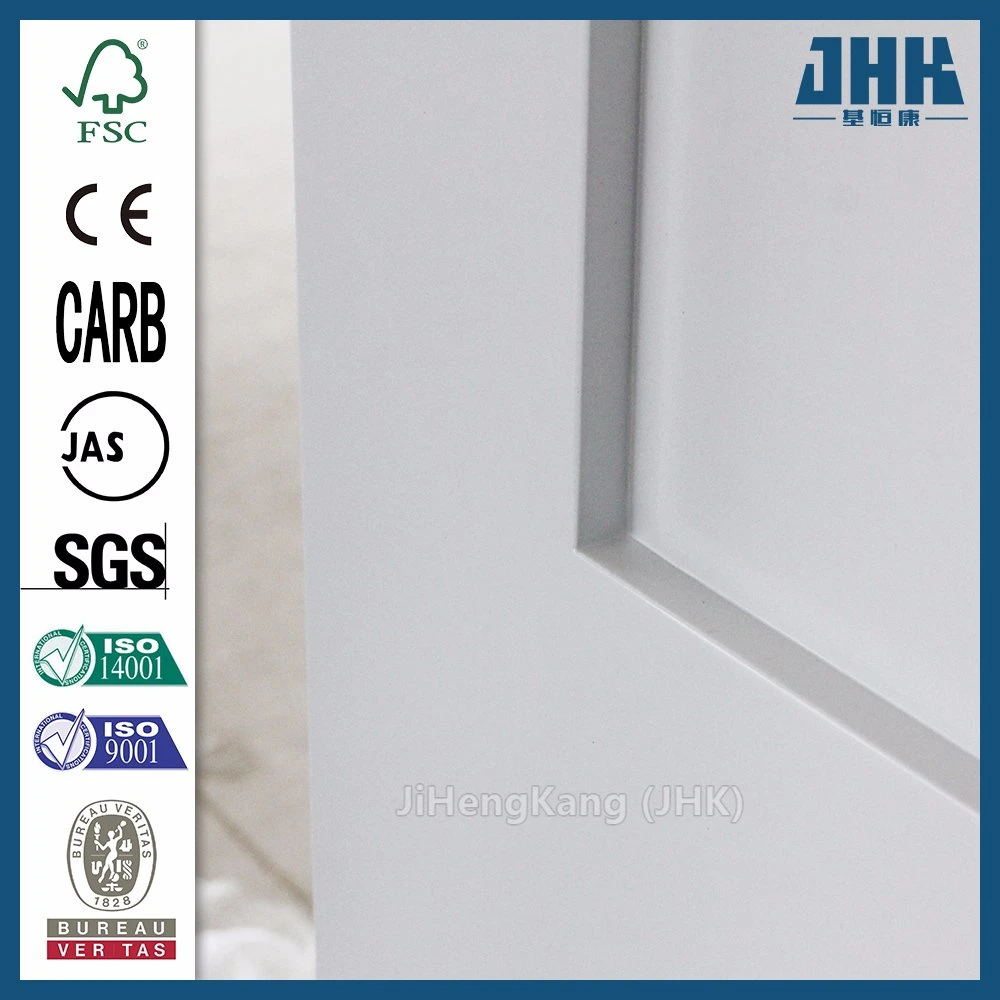 Jhk-Sk05-1 Solid Wood Grain Interior MDF Hollow Whiter Primer Door