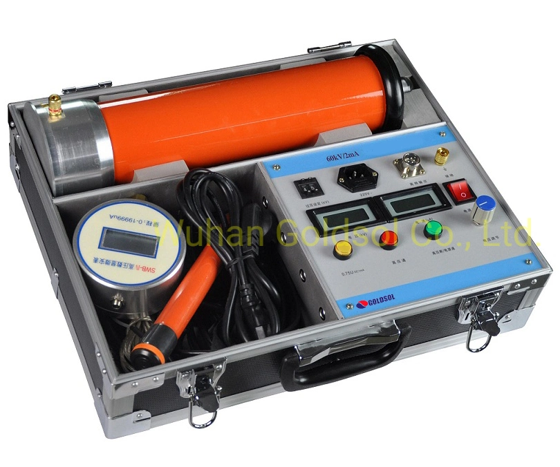 Portable DC Pressure Withstand High Voltage Hv Hipot Test Sets 100kv/2mA