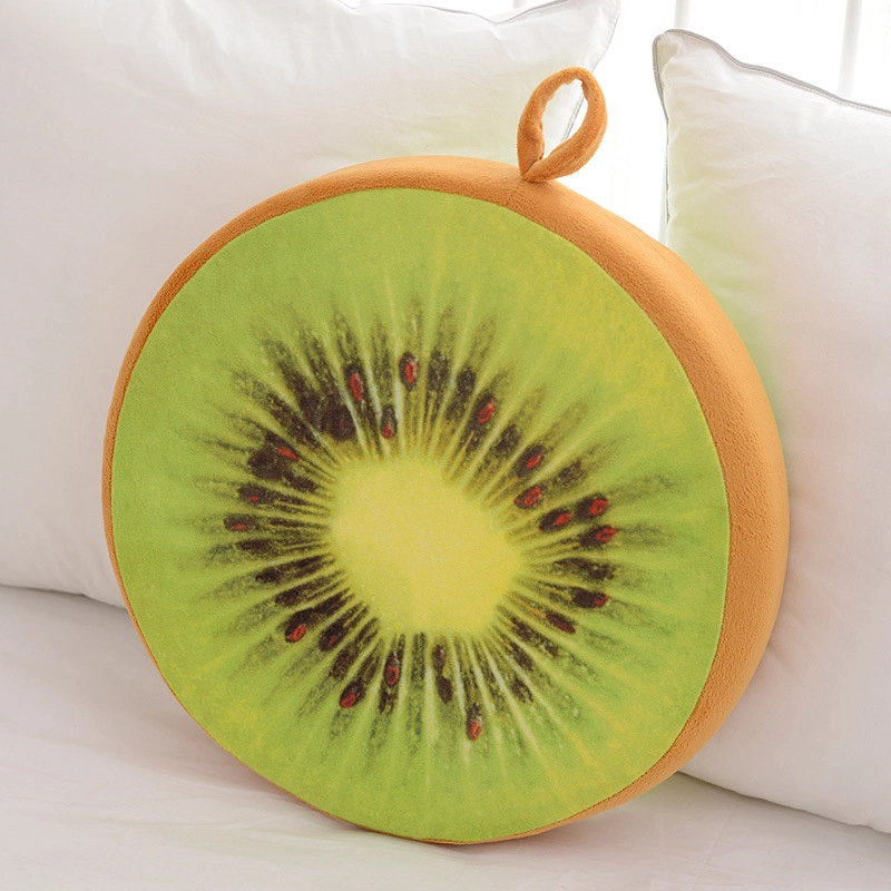 Soft Fruit Plush Travel Pillow Foldable