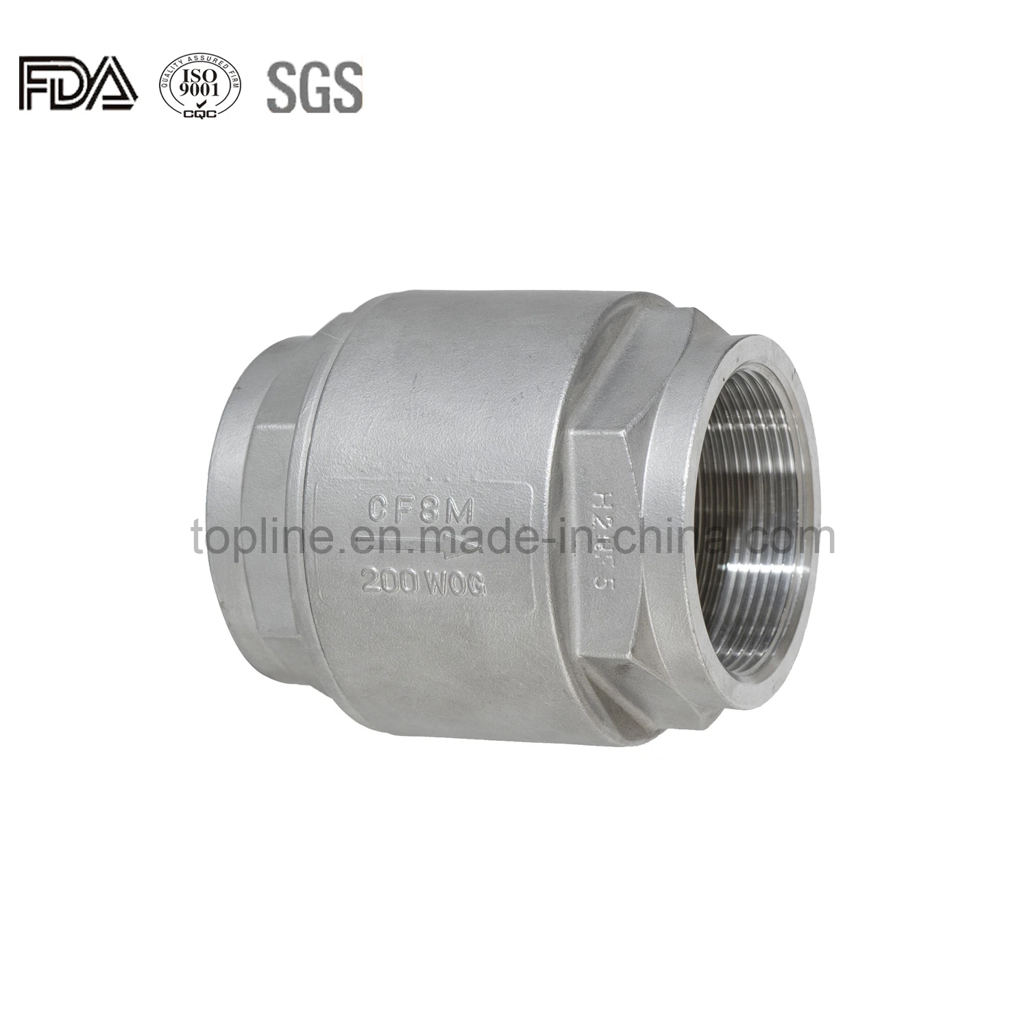 Stainless Steel 201 304 316 Swing Check Valve