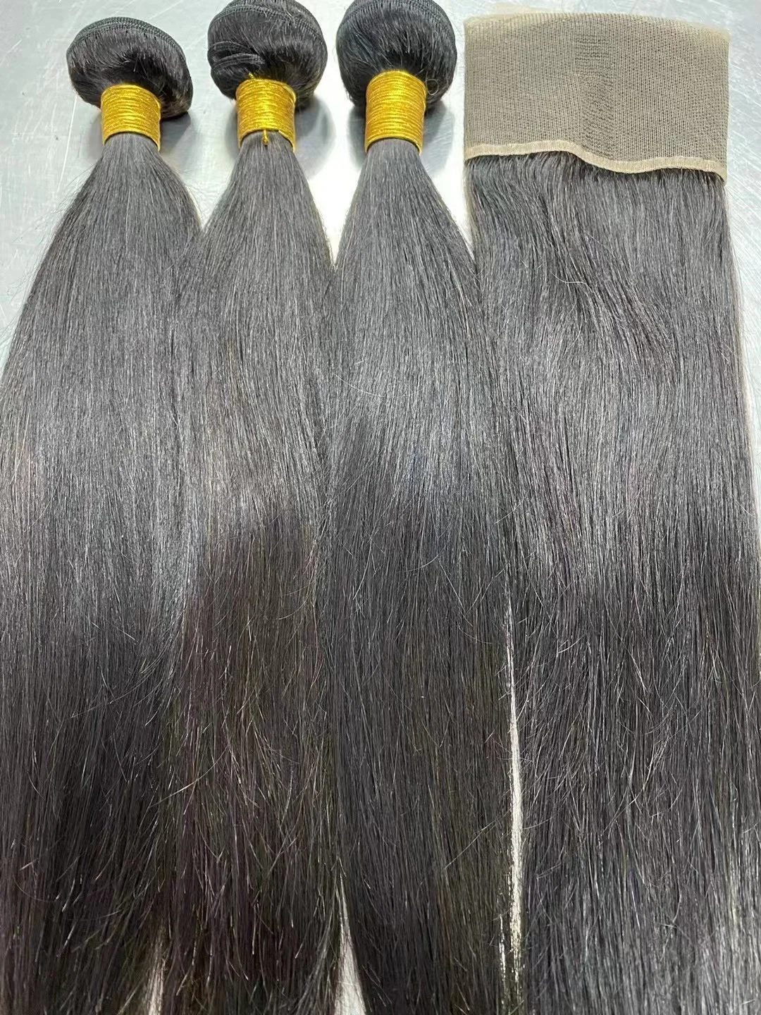 Mayorista/Proveedor de fábrica materias Remy Cabello Humano Brasil baratos paquetes de Extensiones de Cabello