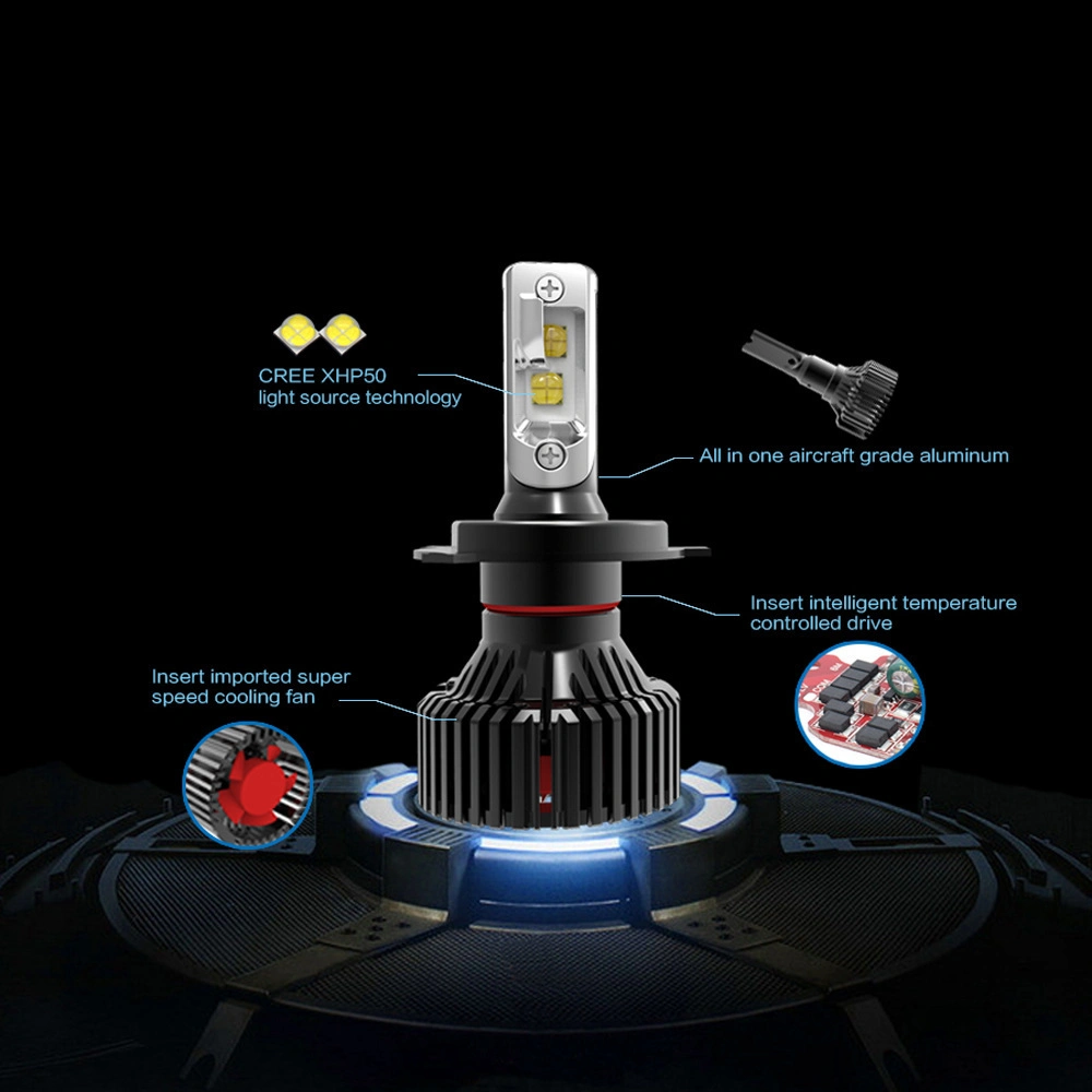 T8 Automotive LED Headlight H16 5202 Auto Bulb 6500K LED Lighting 8000lm Car Lamp 60W LED Headlight Bulbs