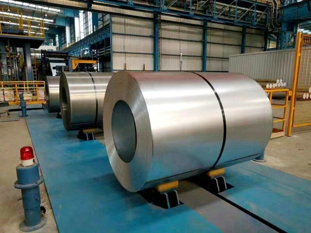 Free Spangle Hot Dipped Galvanized Steel Coils High Strength Grade Stock