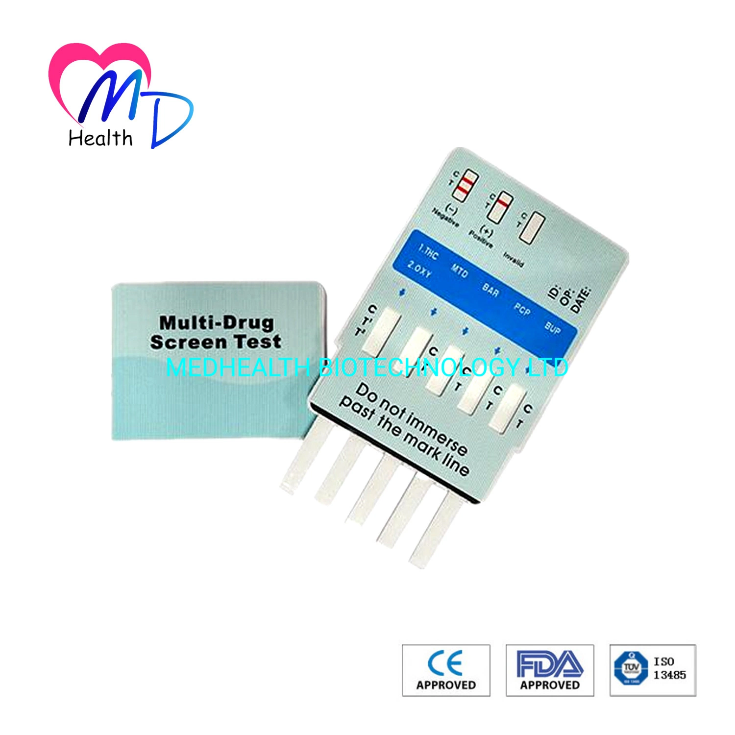 Schnelldiagnosetest von Drogenschirmangriffen mit CE und FDA