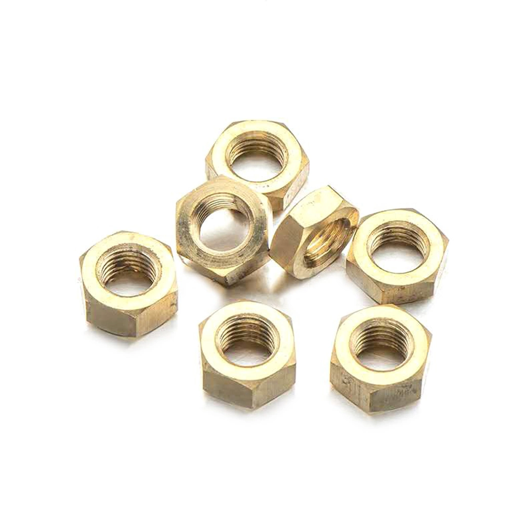 Manufacturer for Brass Bolt Brass Nut Screw DIN933 DIN931 DIN934