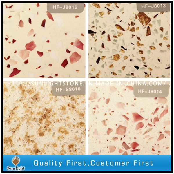 Artificial Solid Surface Quartz Stone for Wall/Floor Tiles