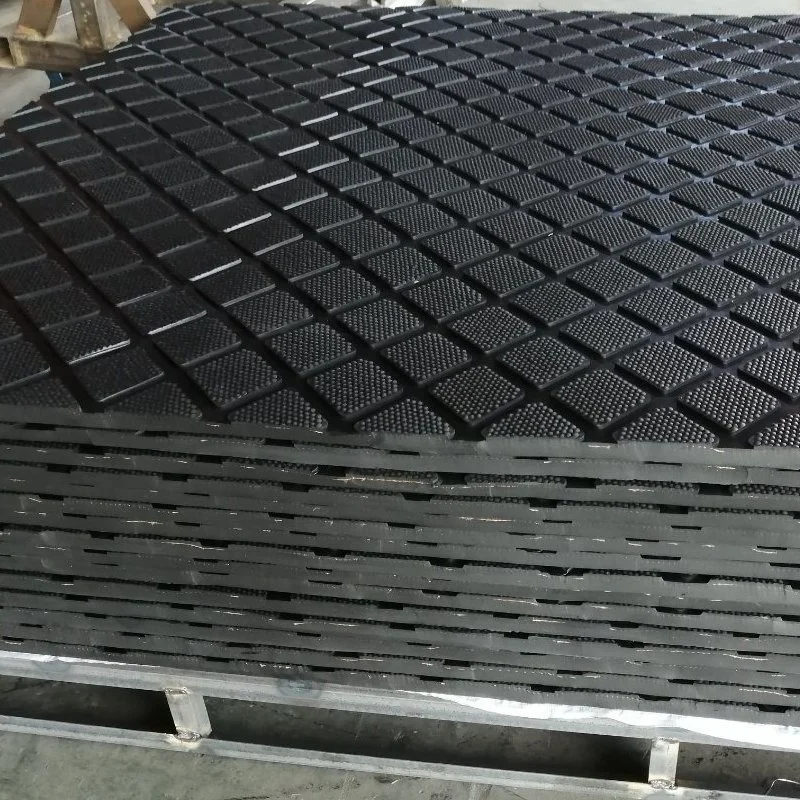 Usine de fabrication des tapis en caoutchouc de la vache antiglisse /laminés pour Cheval debout