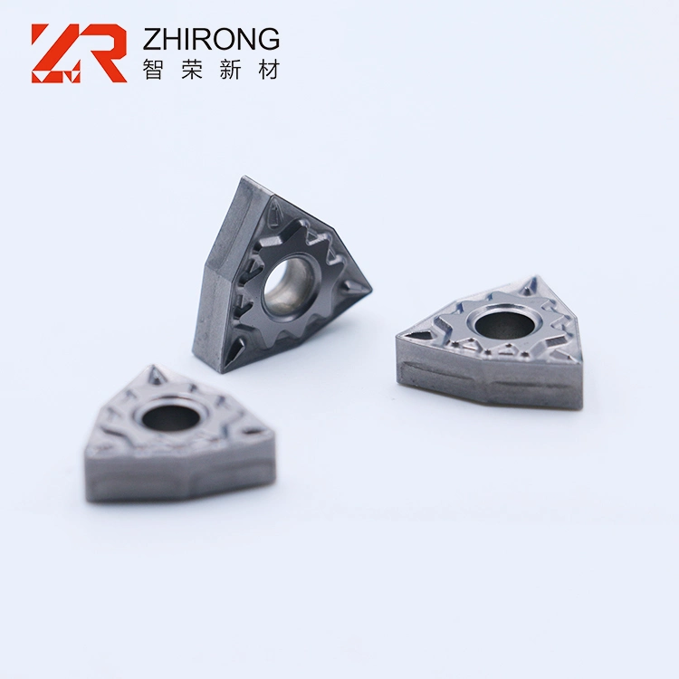 Wnmg080404-Hq Zr Cutting Tools Tungsten Carbide Cermet Insert for Turning Cutting CNC Machine