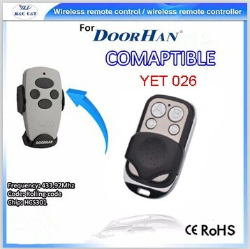 Hot Sell Compatible Rolling Code 433.92MHz Remote Control for The Door