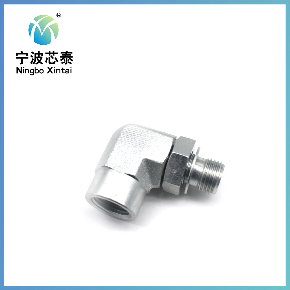 Elbow Male Thread Metal Pneumatic Quick Connecting Tube Fitting