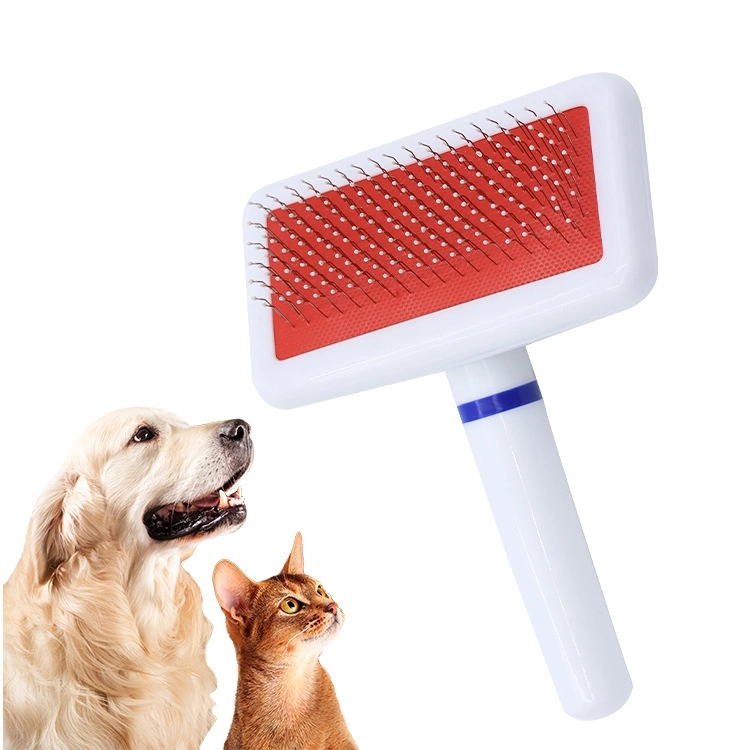 Pet Slicker Remove Loose Hair Tangles Grooming Shedding Pet Body Brush