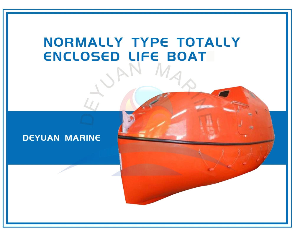 Fiberglass 5m to 12.5m Totally Enclosed Lifeboat