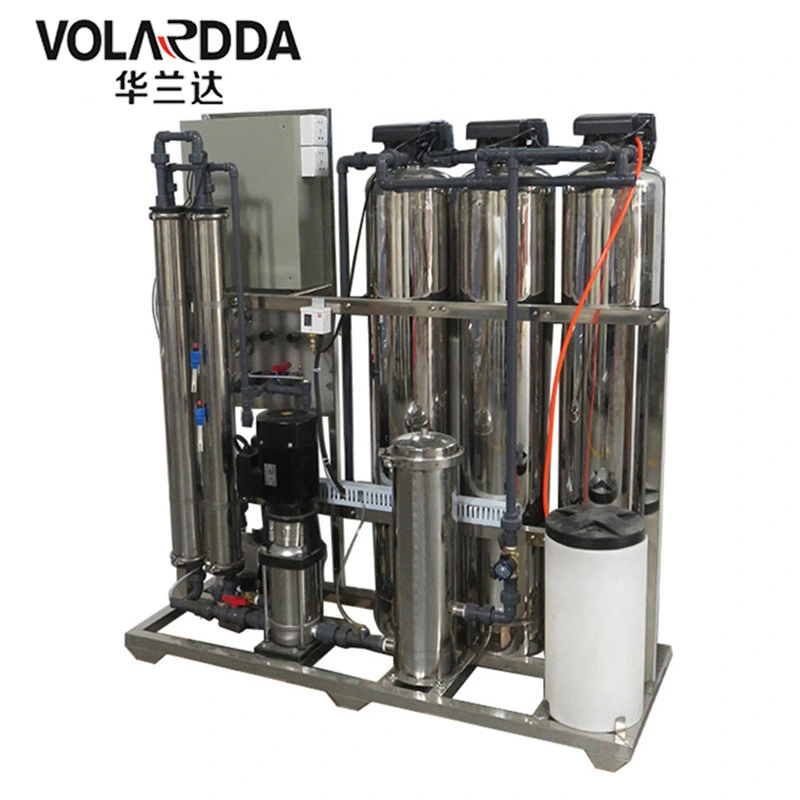 Purificateur d'eau Commercial Membrane d'osmose inverse Purification de l'eau Système de filtres à eau Traitement de l'eau Distributeur d'eau
