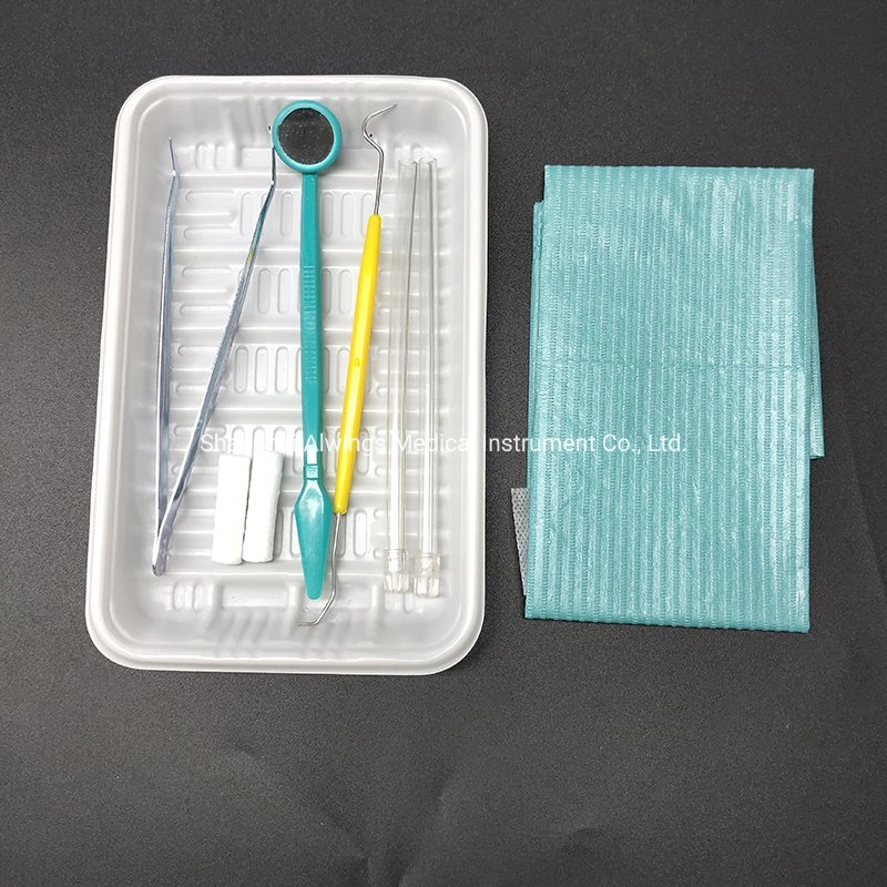 Dental Disposable Sterile Oral Examination Instruments Kit