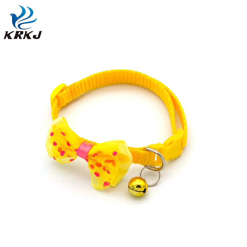 Tc1016e Print Fashion Cat Collar Safe with Bell Adjustable