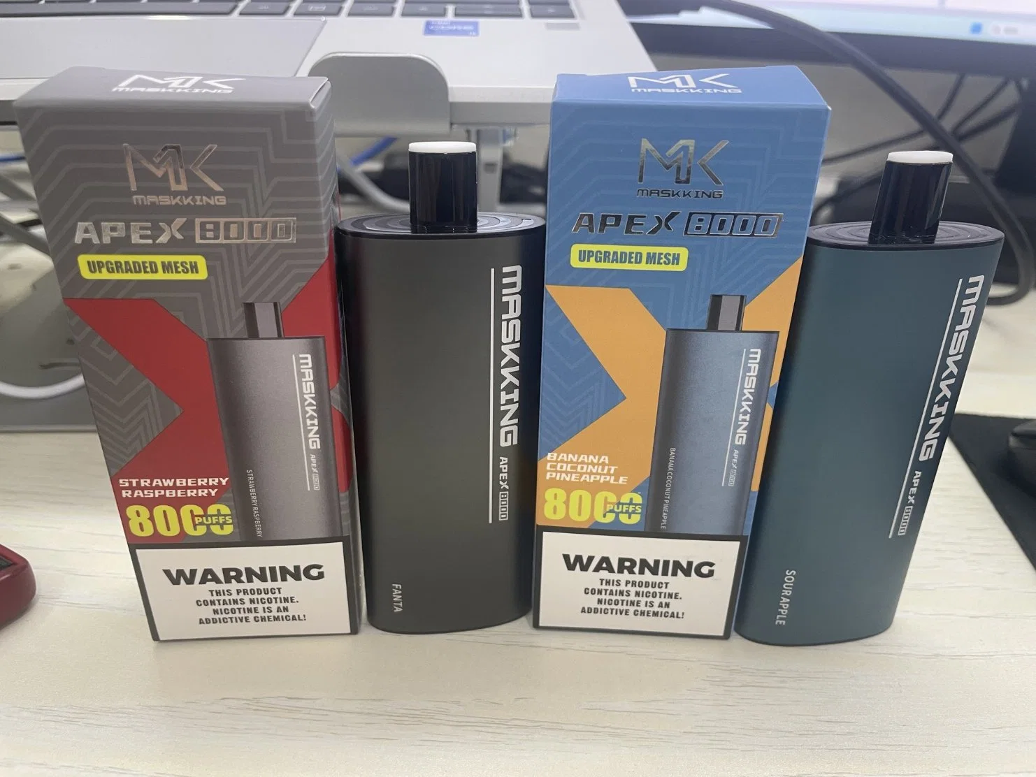 Maskking Brand-New Apex vaporisateur personnalisé stylo Prix Vape narguilé électroniques produits UK