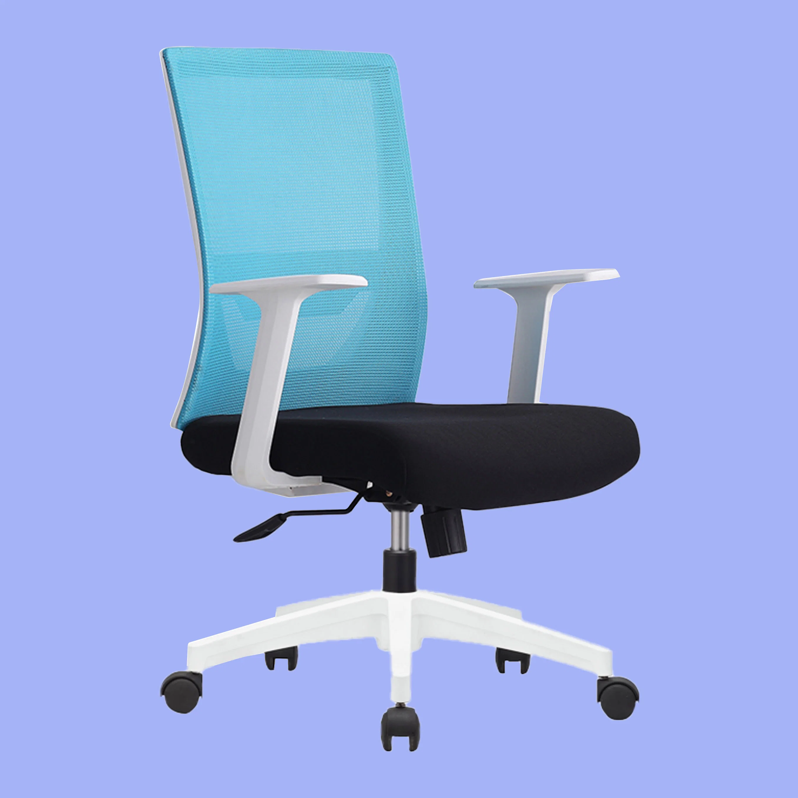 Wholesale/Supplier Black Cheap MID Back Mesh Staff Swivel Computer Rotating Staff Chair