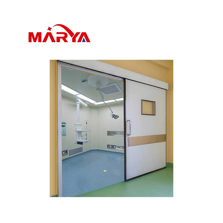 Marya Pharmaceutical مخصص مزدوج محكمة الغلق من الفولاذ الألواح سوينغ Cleanroom عالية باب مقاوم للحريق من الفولاذ المقاوم للصدأ عالي الجودة