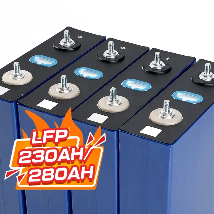 بطارية ليثيوم أيون فوسفات دورة عميقة قابلة لإعادة الشحن بقدرة 3.2 فولت 280ah LFePO4 خلية لتخزين الطاقة تستخدم بطارية ليثيوم أيون خلوية من نوع Prismatic