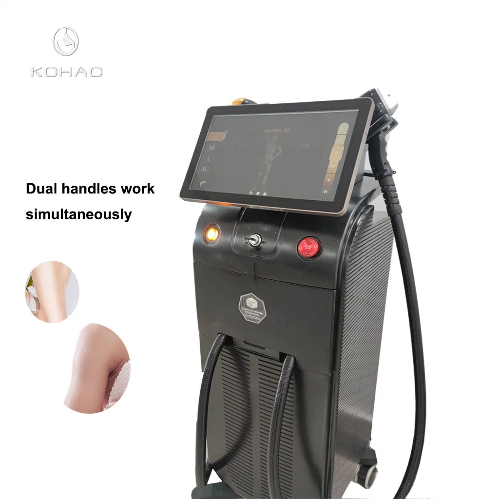 2022 Hot Sale Diode Laser Hair Removal 755 808 1064nm Wavelength Technology Painless Best Cooling System