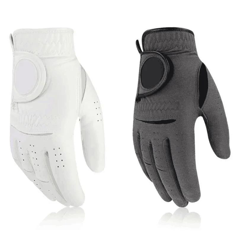 Golf Gloves Golf Accessories Cabretta Leather Men&prime; S Left Right Hand Soft Breathable