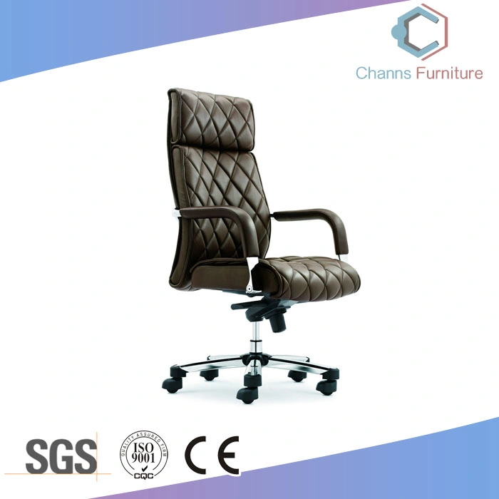 Factory Price Artificial Leather Modern Executive Armrest Chair Office Furniture (CAS-EC1714)