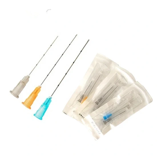 Quickly Shipping Sterile Disposable Medical Micro Cannula with 22g 27g 50mm Needle