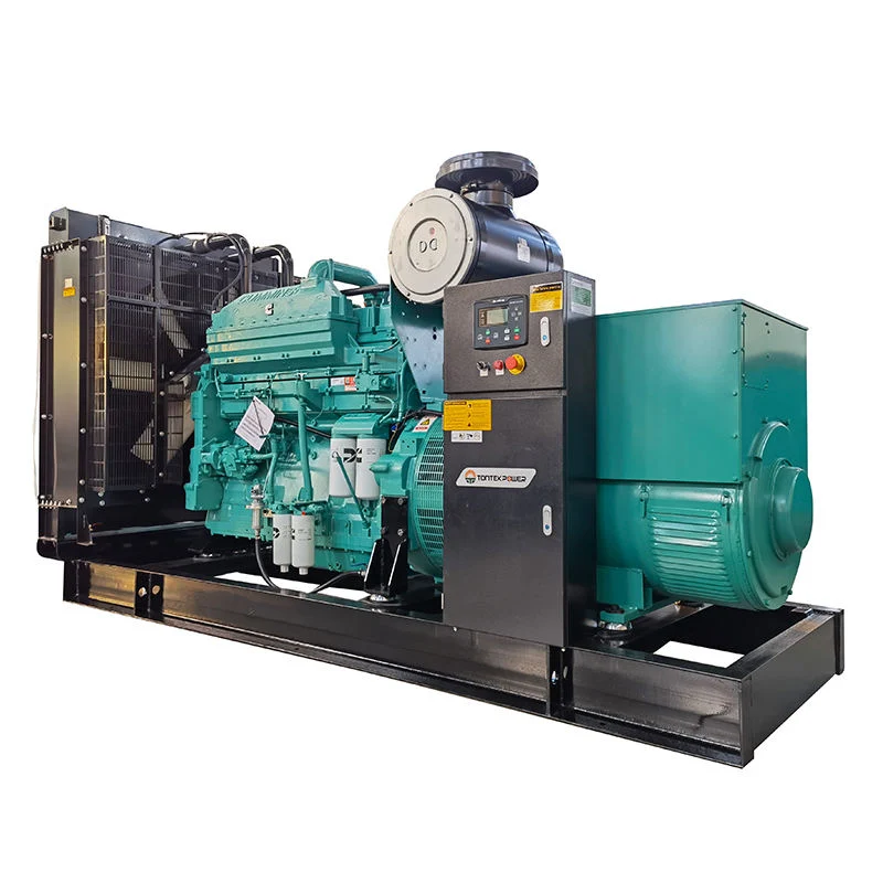 Groupe électrogène diesel de type ouvert de 500 kW/625 kVA alimenté par Cummins