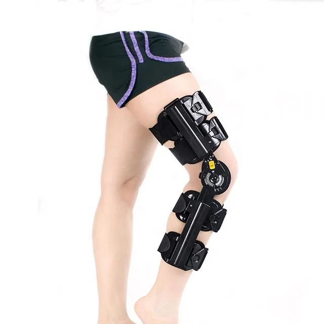 Orthopedic Hinged Knee Brace Fracture Medical ROM Knee Brace Hinge