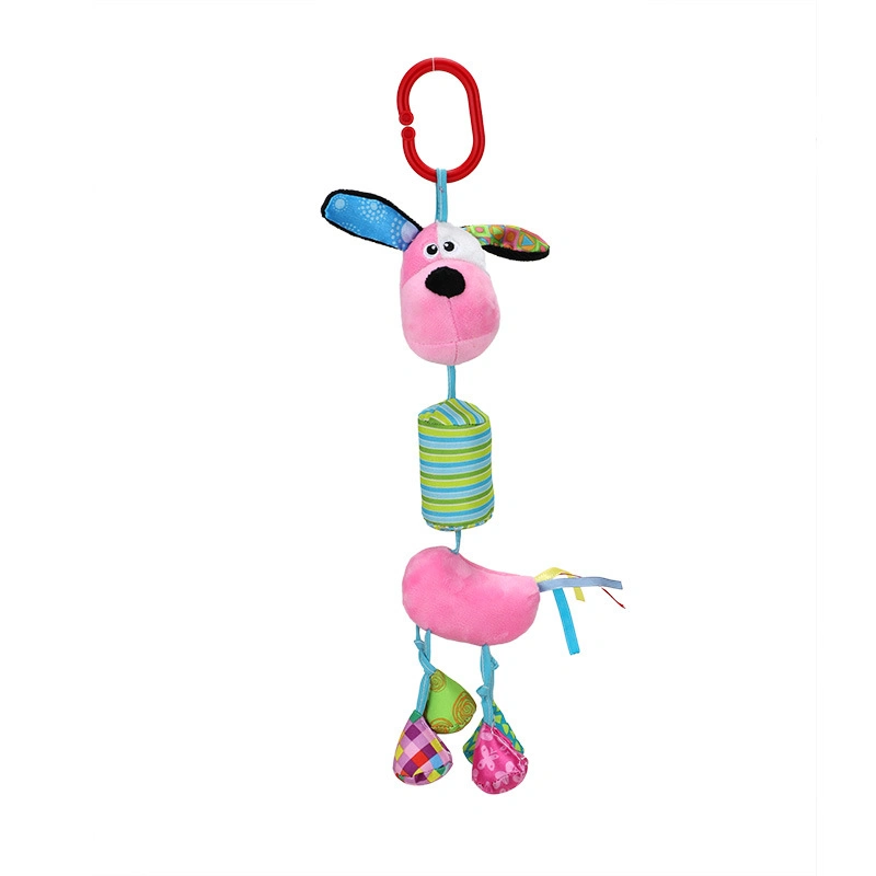 Intelligence Toy Duck Shape Creative Animal Wind Chime Baby Cartoon Bed Hanging Toy Appease Doll