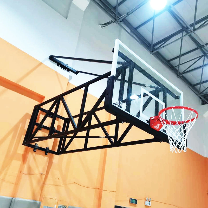 Wholesale/Supplier Price Custom Fiba Wall-Hanging Portable Stand Adult Wall-Hung Basketball Rack for Sports