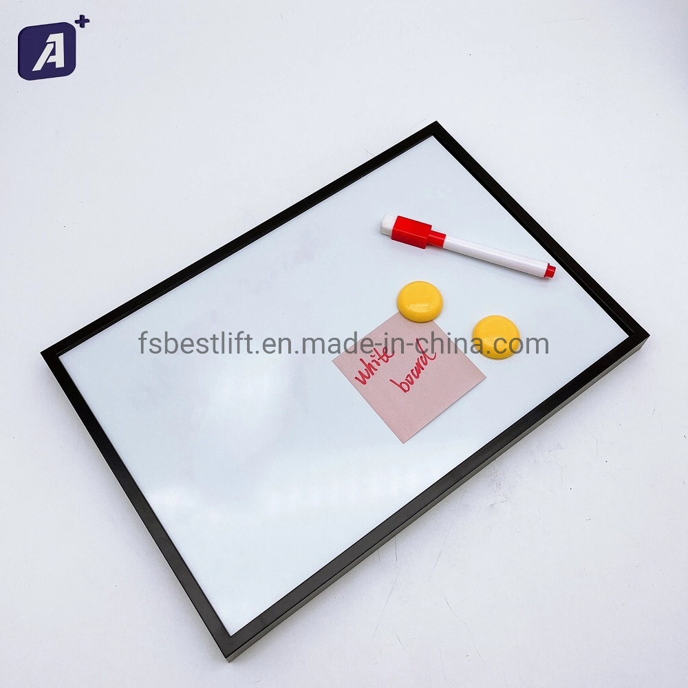 8X12inch Creative Simple Magnetic Hanging Double-Sided White Board for Cubicle Planning Memo