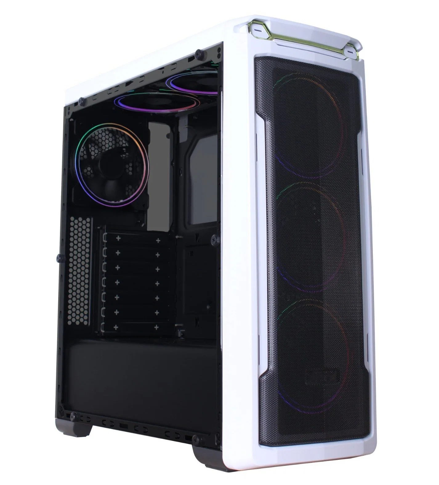 Desktop Gaming Full Tower ATX Gaming PC Computer Case with Acrylic Side Panel