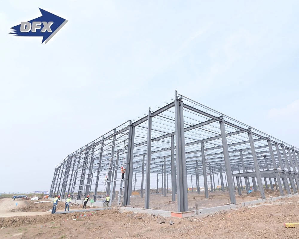 Dfx Fast Erection Steel Structure Workshop Building Construction Projects