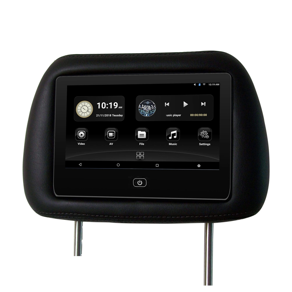 1080P Carro Android ecrã de televisão AV Player 8 polegadas Car Entertainment System do banco traseiro 10polegadas Monitor-de-cabeça inteligente para automóvel